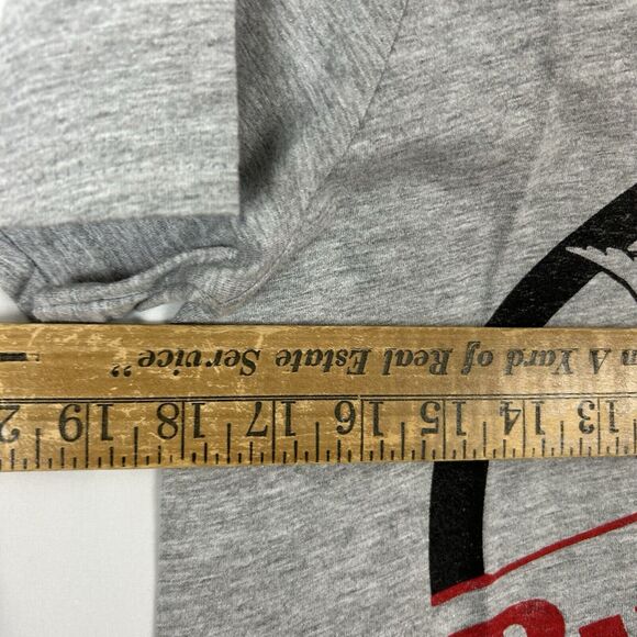 Budweiser Beer Logo Style Gray T-Shirt Officially Licensed Gray Tee Small - Picture 4 of 6